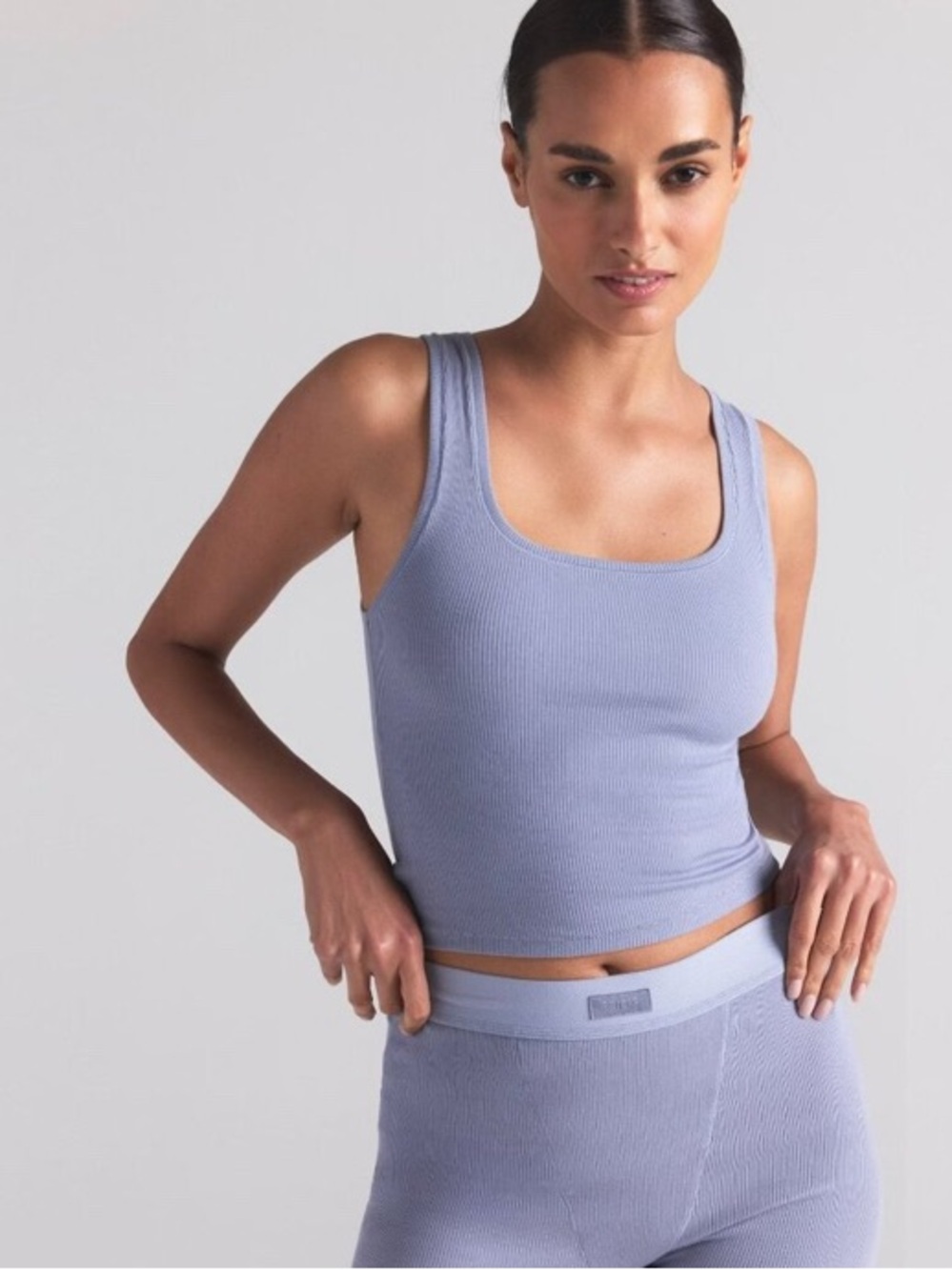 SKIMS Cotton Rib Tank M